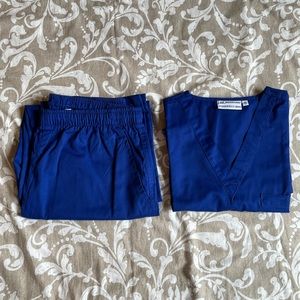 Scrub Set - Royal Blue